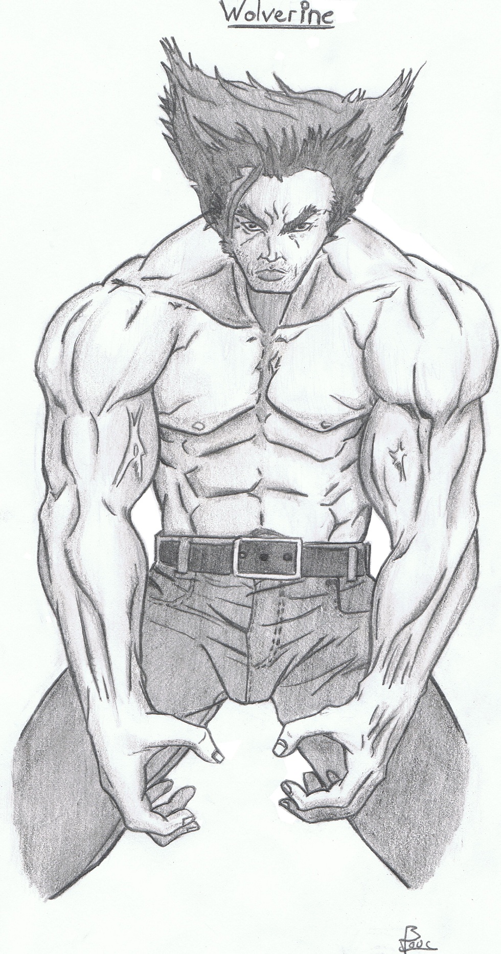 Dessin 52 Wolverine