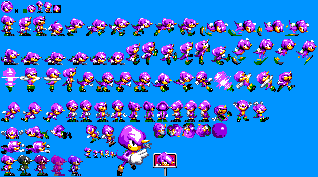 Sonic Classic Heroes - Espio by mike1967-now on DeviantArt