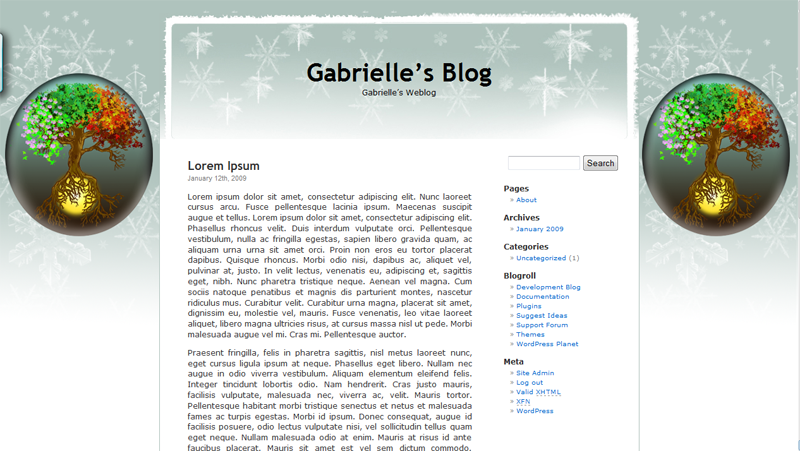 Gabrielle's Blog