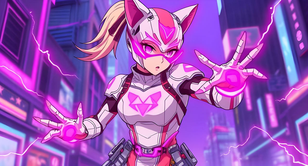Cyper Kat Amber Boudreau A.K.A. Cyber-Kat 2.0 (Anime Style) by LiamBobykl on ...