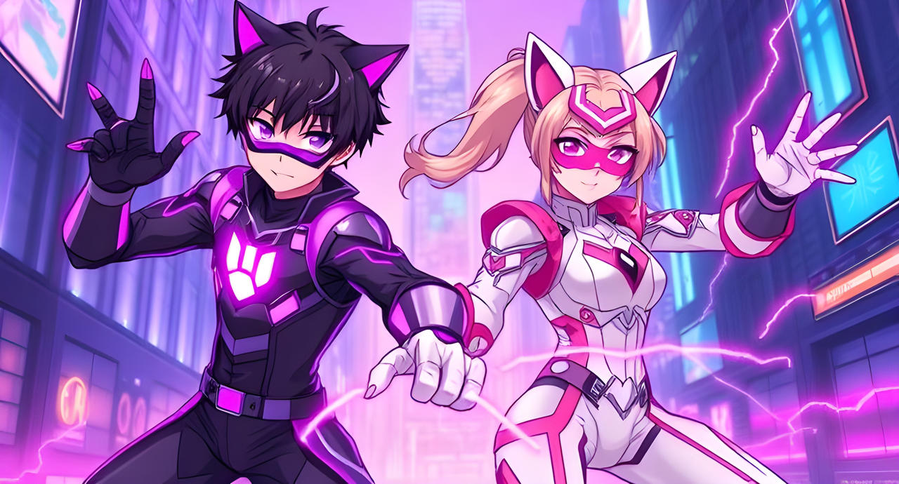Team Cyber-Kat (^_^) by LiamBobykl on DeviantArt