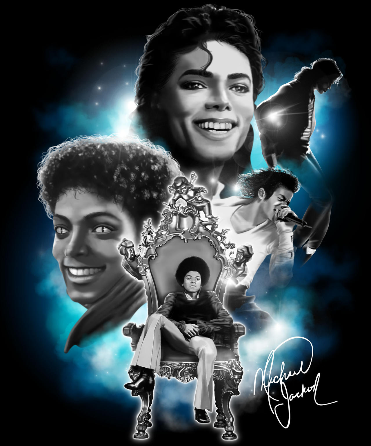 Michael Jackson Tshirt Illustration