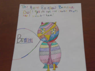 Rainbow Banana Owl