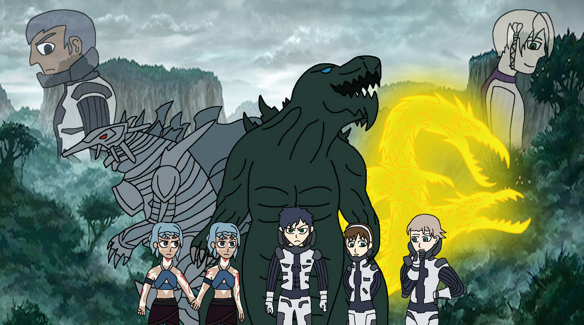 Godzilla Anime Trilogy by KingGodAmeraMan on DeviantArt