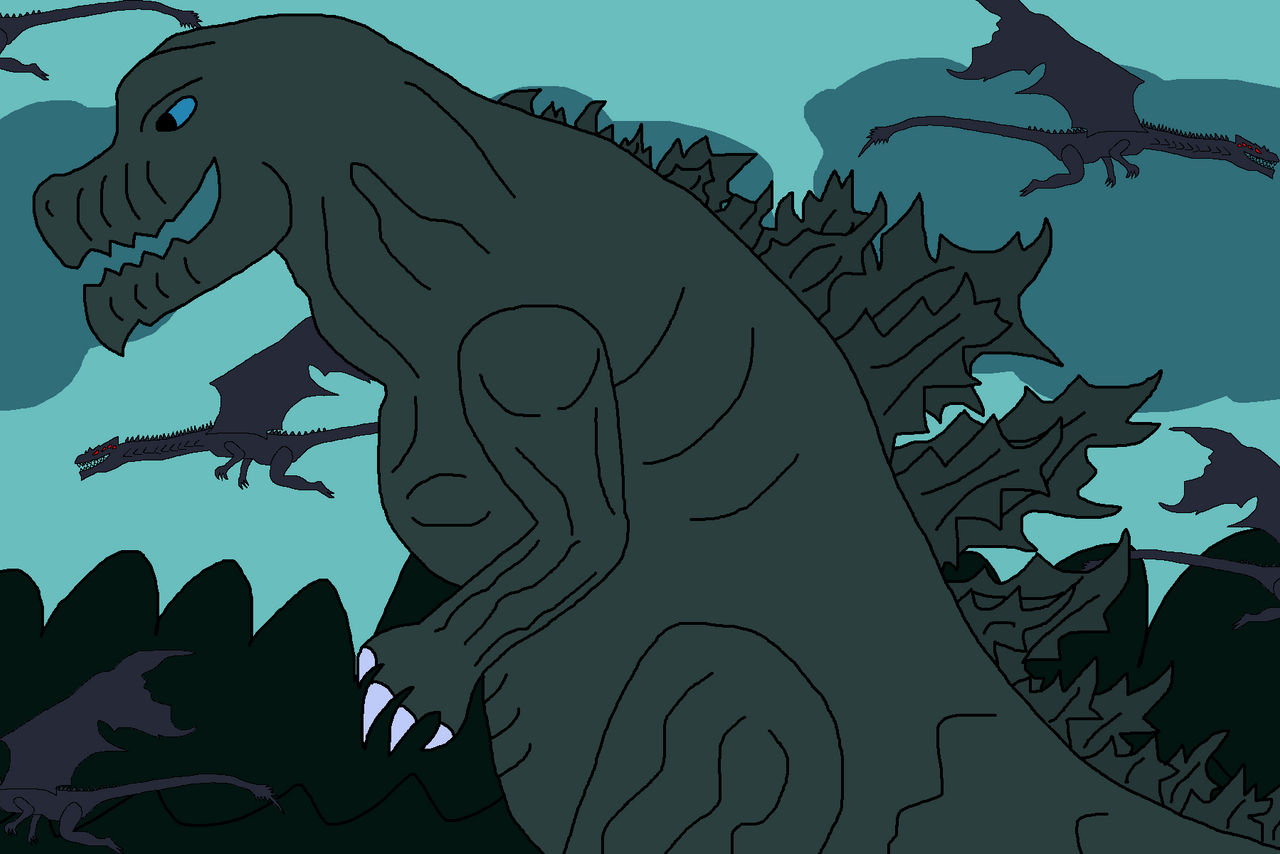 Godzilla Earth from Monster Planet - malmal: draw online with friends