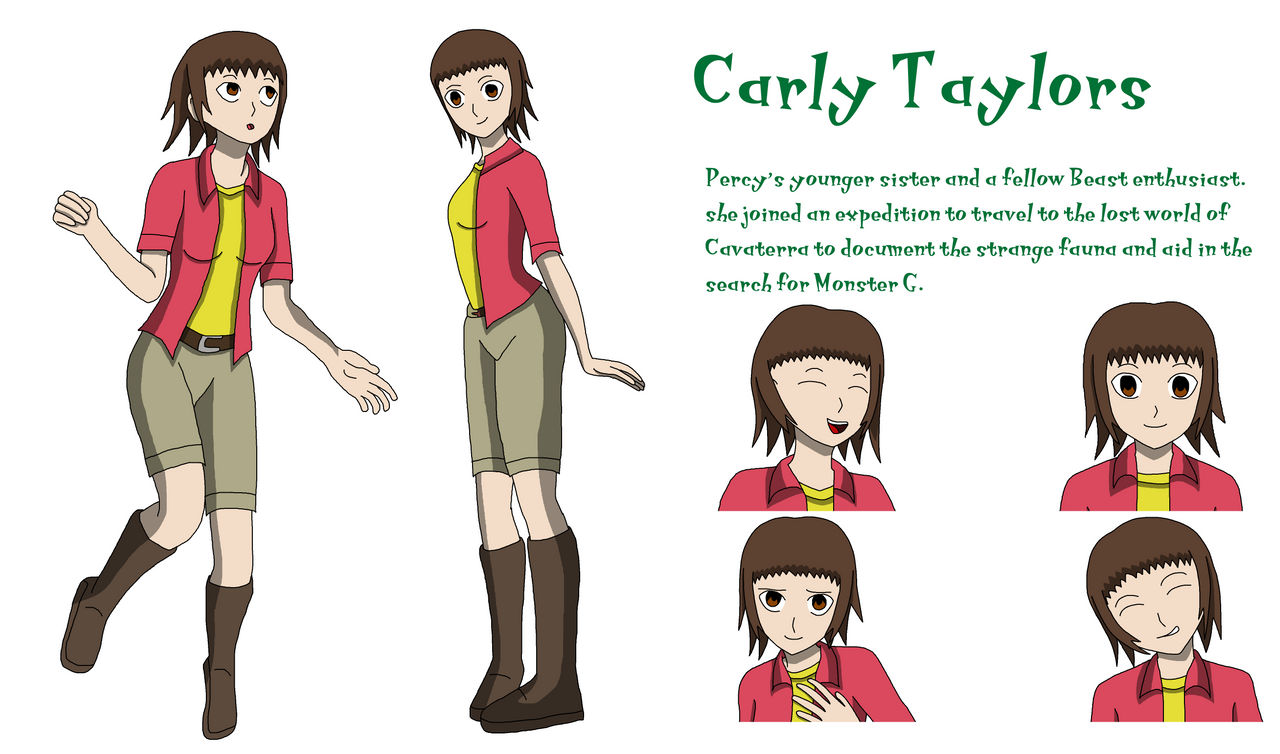 Caryl Character Carly Taylors Character Sheet by KingGodAmeraMan on DeviantArt
