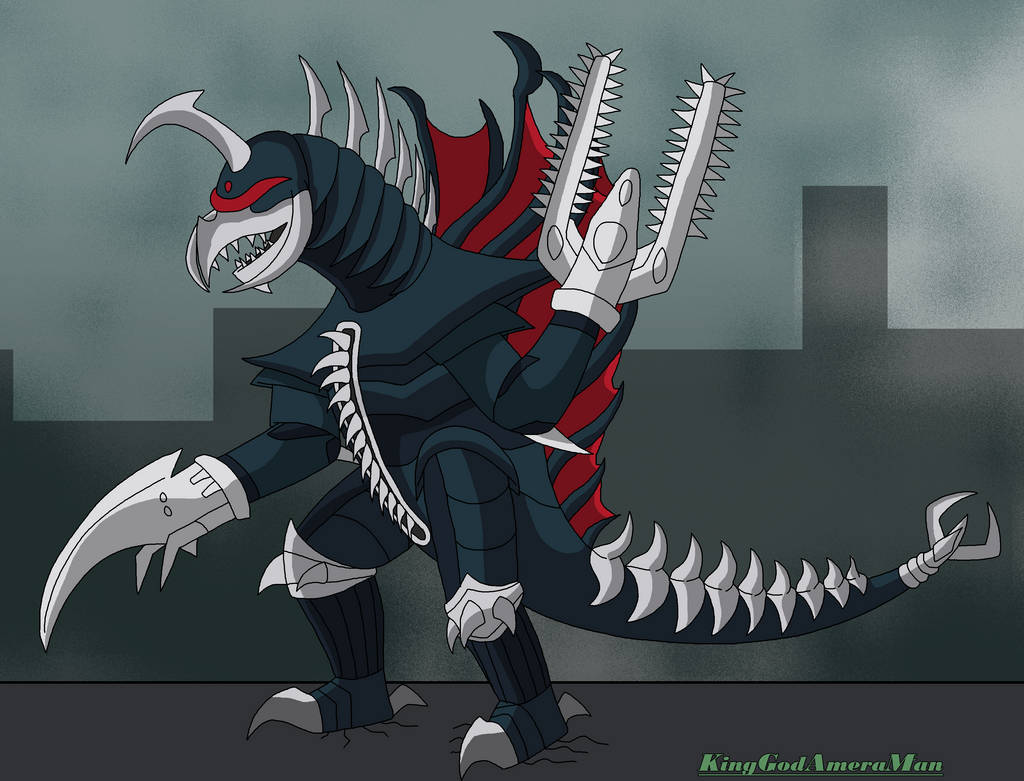 Kaiju Cavalcade - Gigan (Upgraded) by KingGodAmeraMan on DeviantArt