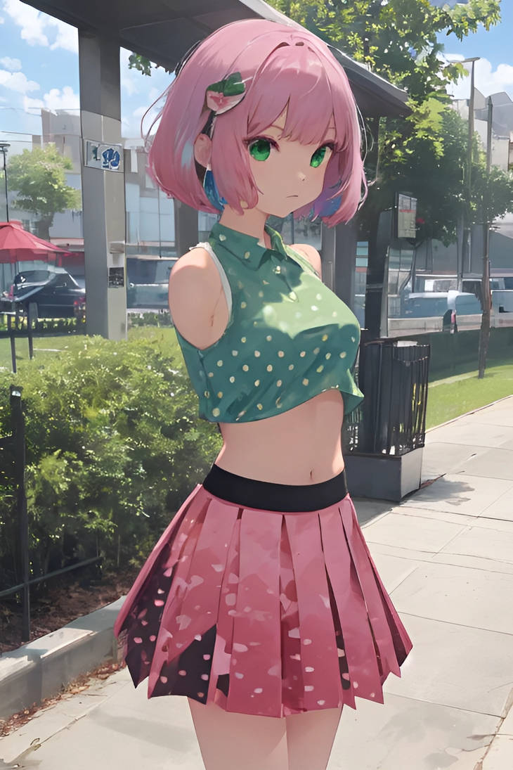 Armless girl outdoor by iaebucabak on DeviantArt