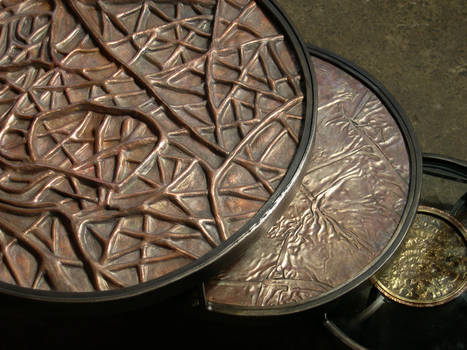 Metal Coffee Table detail