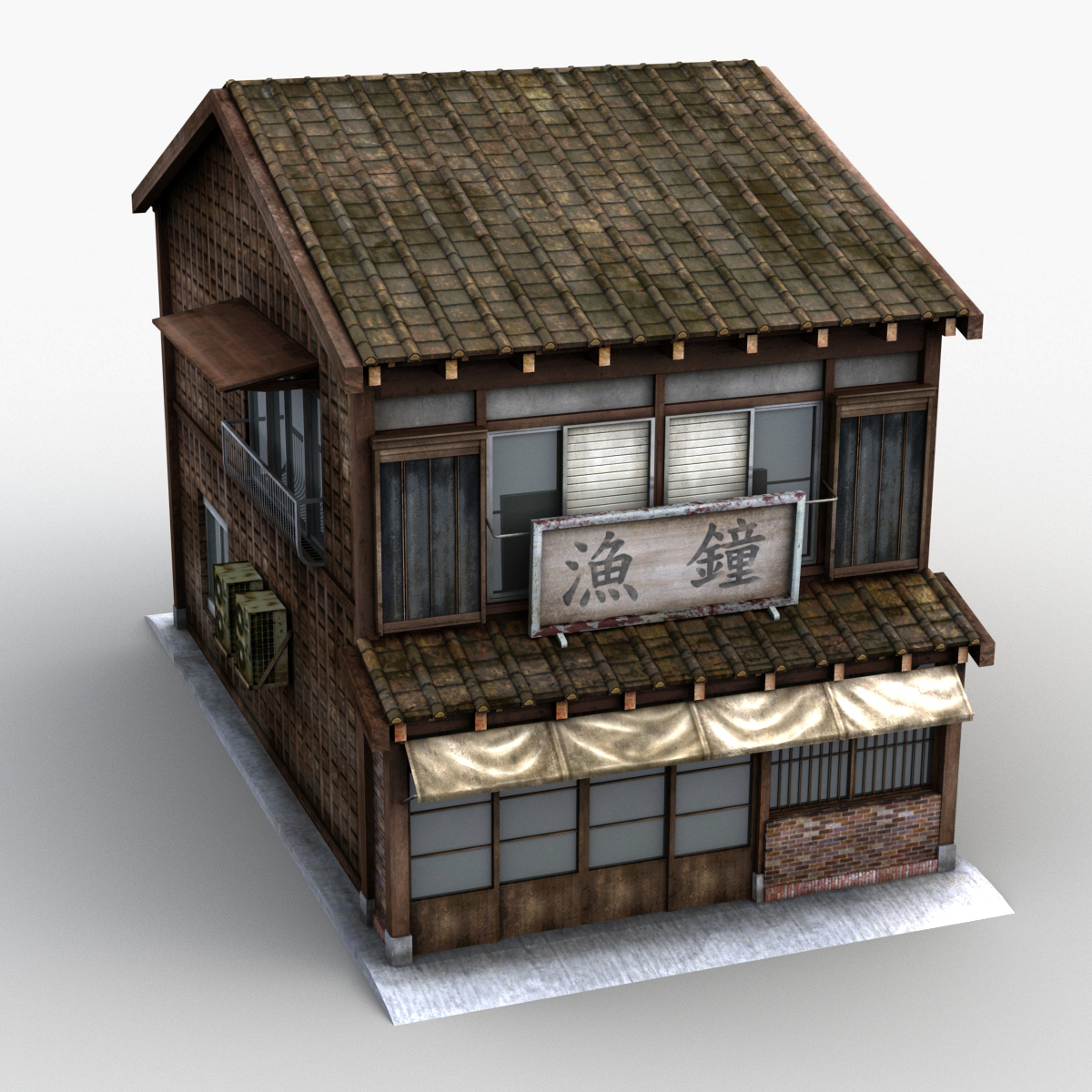 ArtStation - JAPANESE STYLED HOUSE