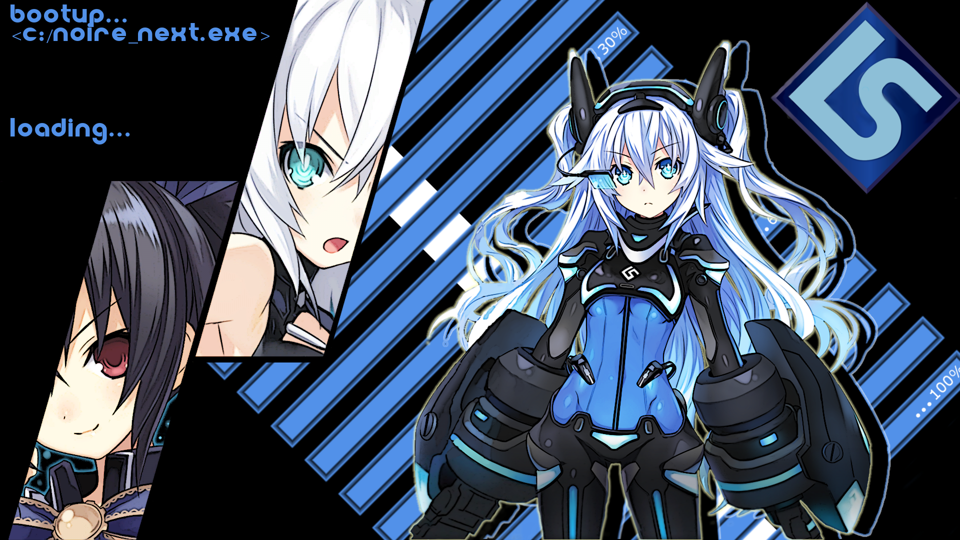 Artstation Hyperdimension Neptunia Noire Drawing Michael Otoole