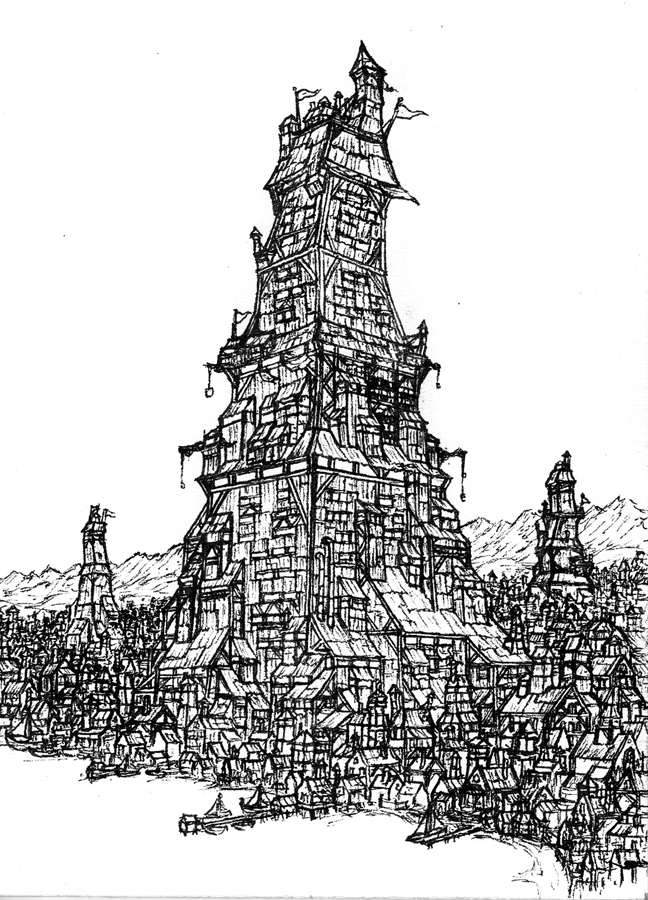 Lakeside Tower: Linework