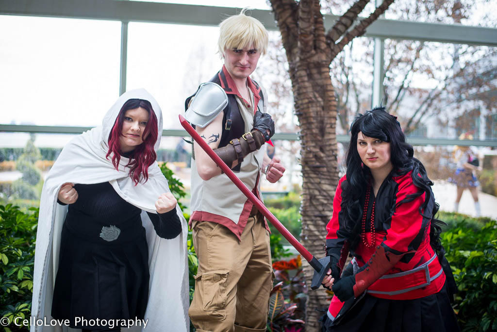 RWBY - Team STRQ (minus Qrow) by MadameTerraLupus on DeviantArt