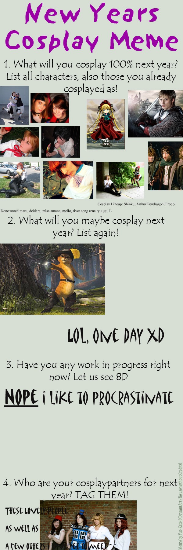 New Year Cosplay Meme