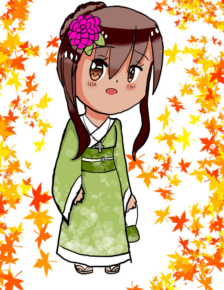 Chibi Brazil OC Kimono fanart by artycomicfangirl on DeviantArt