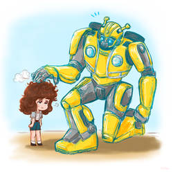 Transformers Fanart: Helping a Friend!
