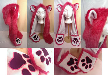 Pink Animal Hood