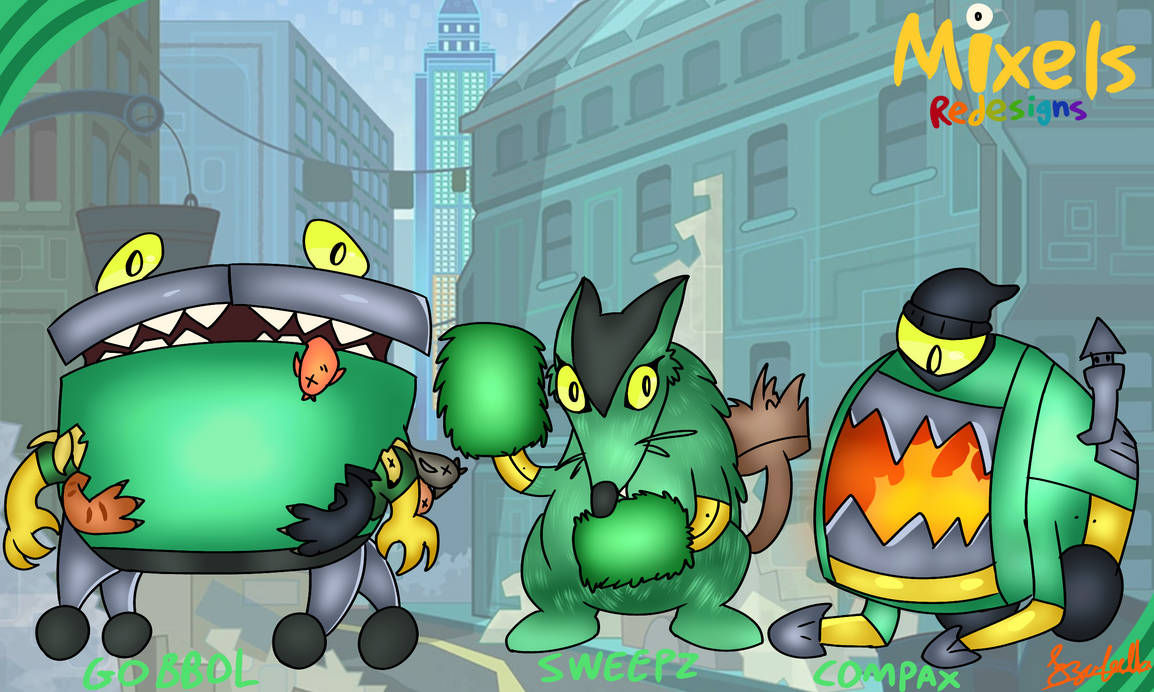 Trashoz Mixels Redesigned: Trashoz redesign by iza3875 on DeviantArt