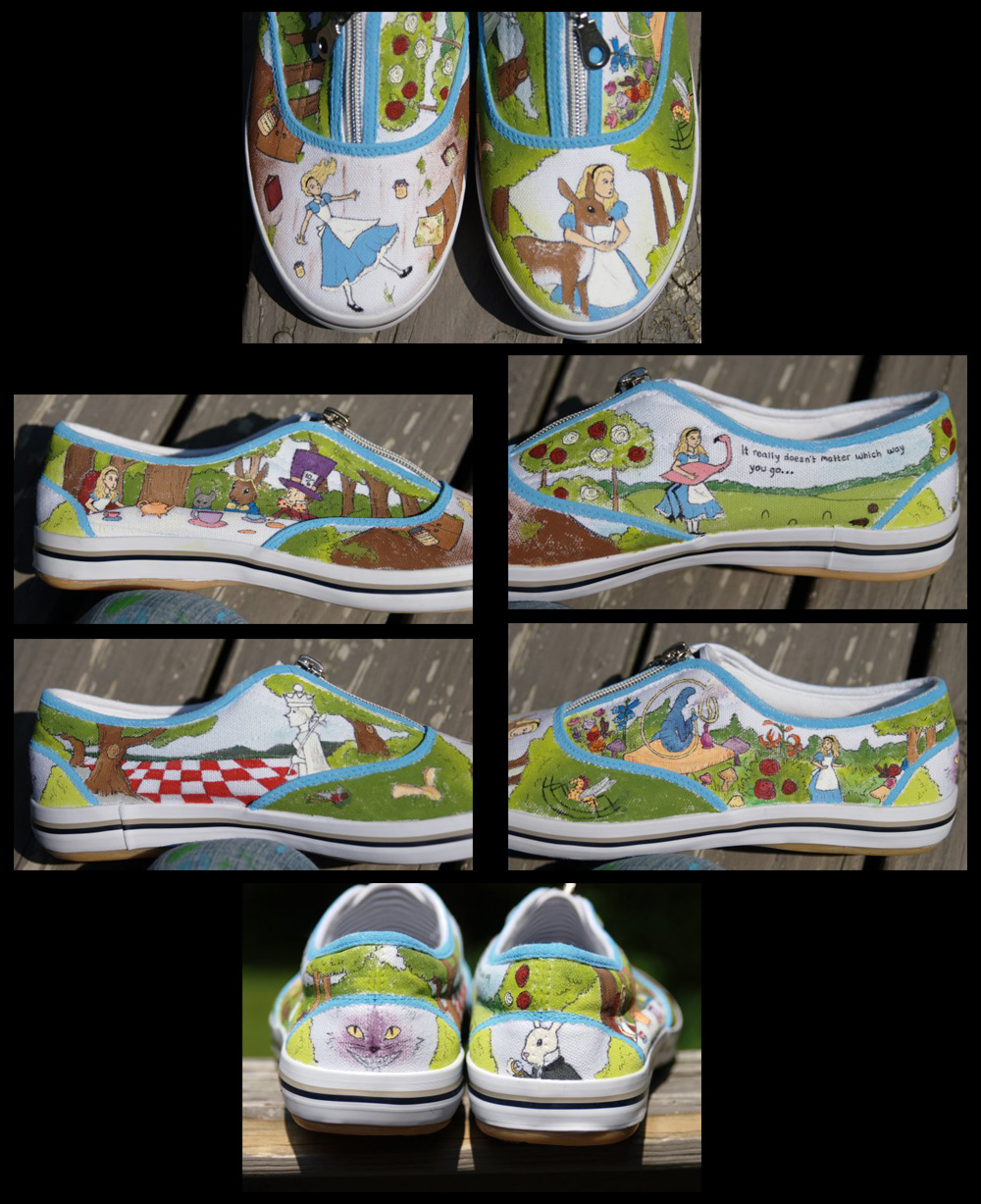 Alice in Wonderland Shoes