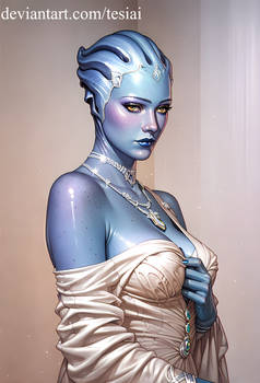 Beautiful Asari (Mass Effect)