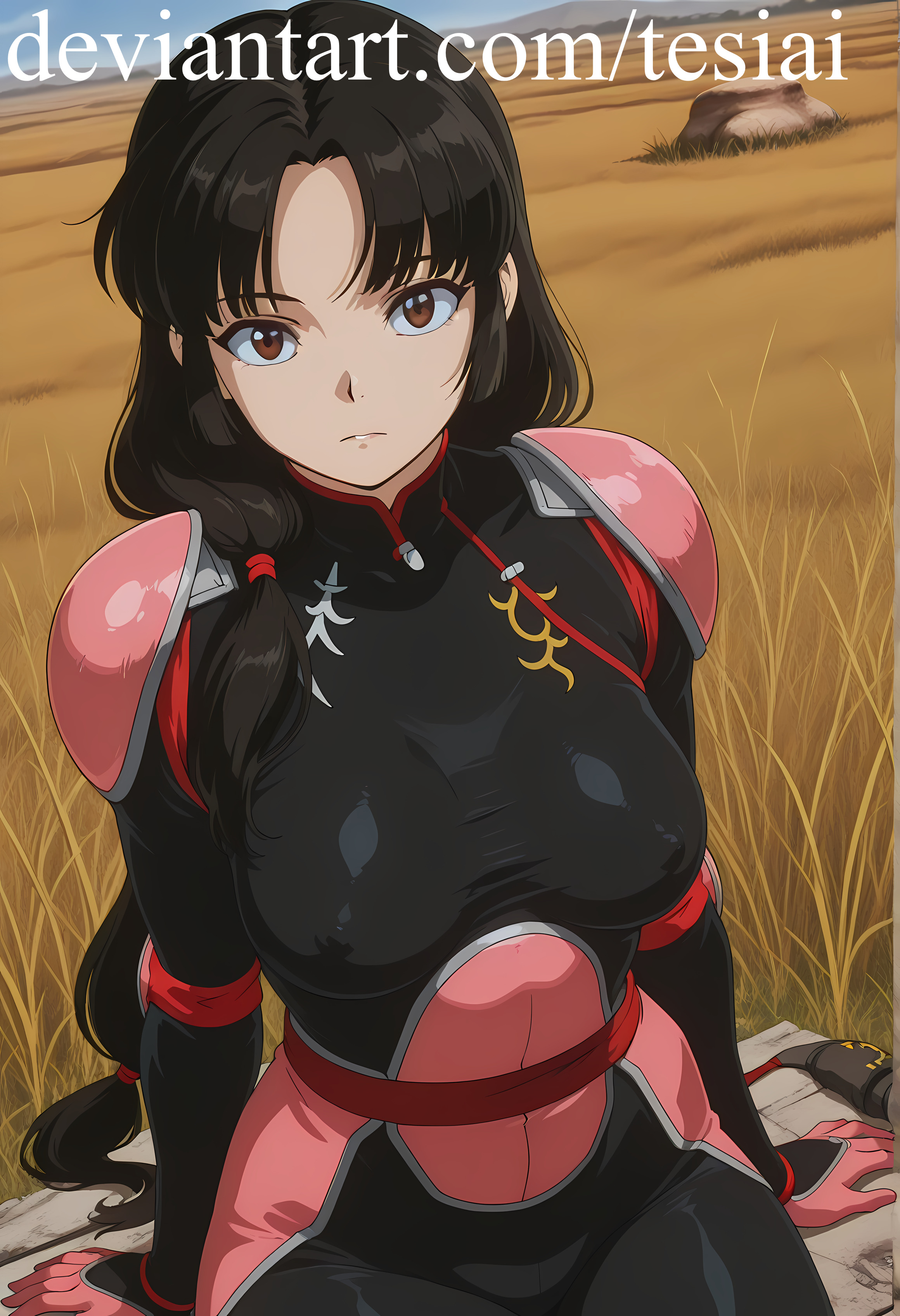 Sango (Inuyasha) by TesiAI on DeviantArt