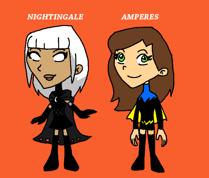 Teen titans go! 2. Nightingale and Amperes