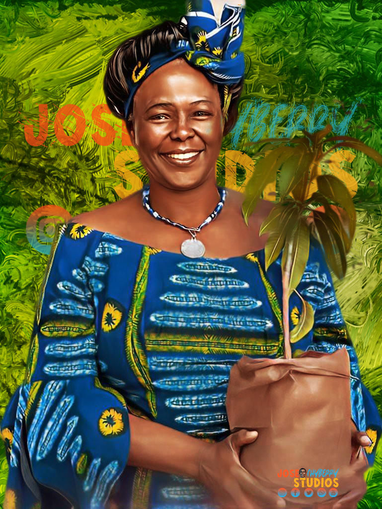 Wangari Maathai. by ochiengjoseph75 on DeviantArt