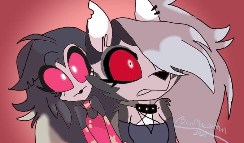Goth girls of Helluva Boss