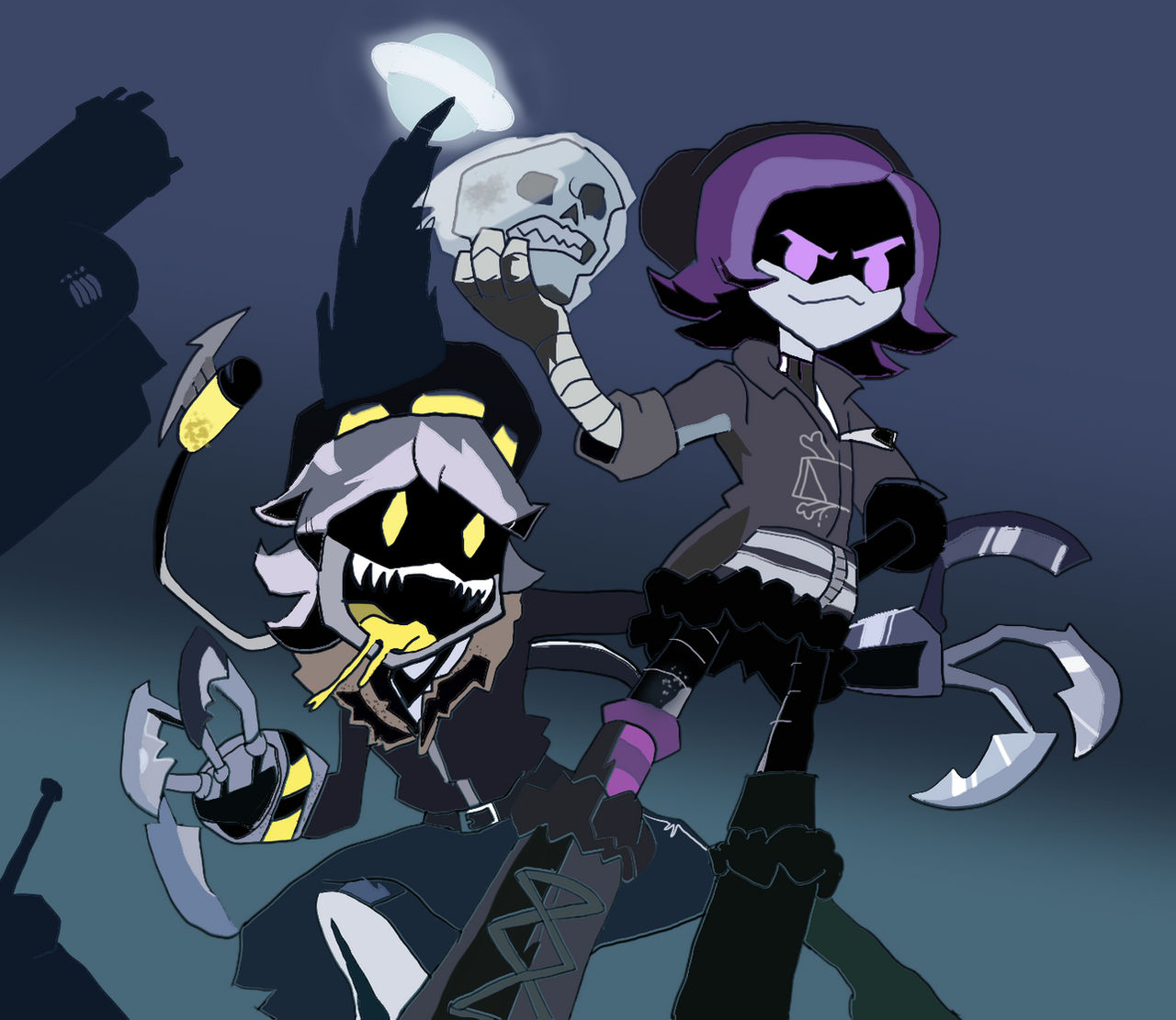 Uzi and N