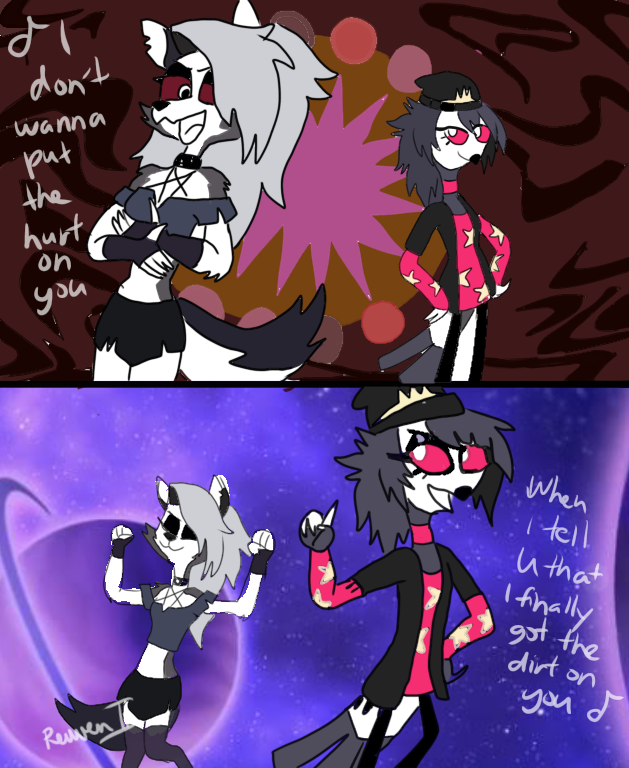 Loona and Octavia sing Busted