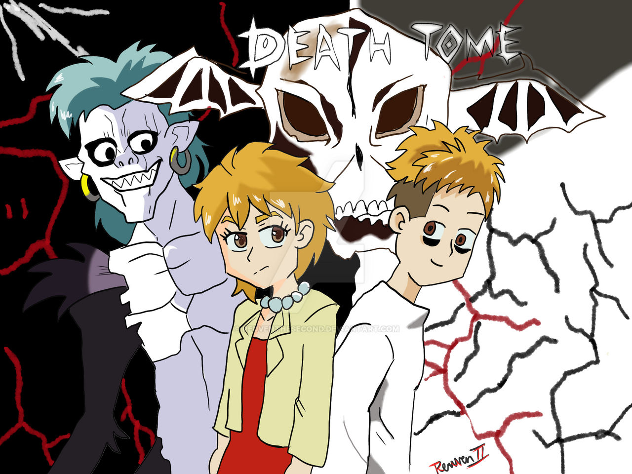 Bart and Lisa (Death Tome)