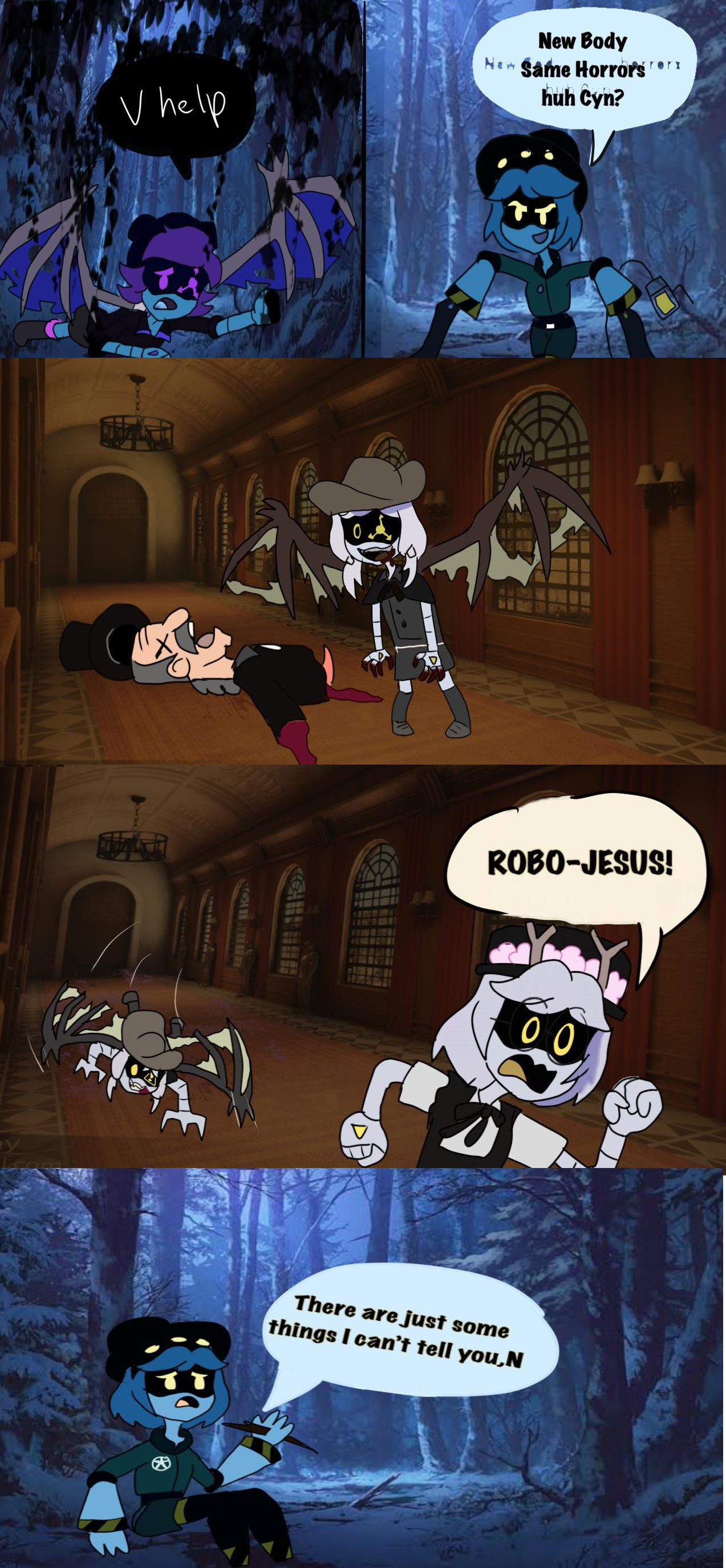 CYN attacks V (she was barely in the episode)