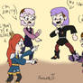 Amity clones arguing (art request)
