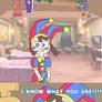 Pomni is freaking out (Kobeni reference)