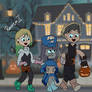 Serena, Gerlit and Matthew halloween costume