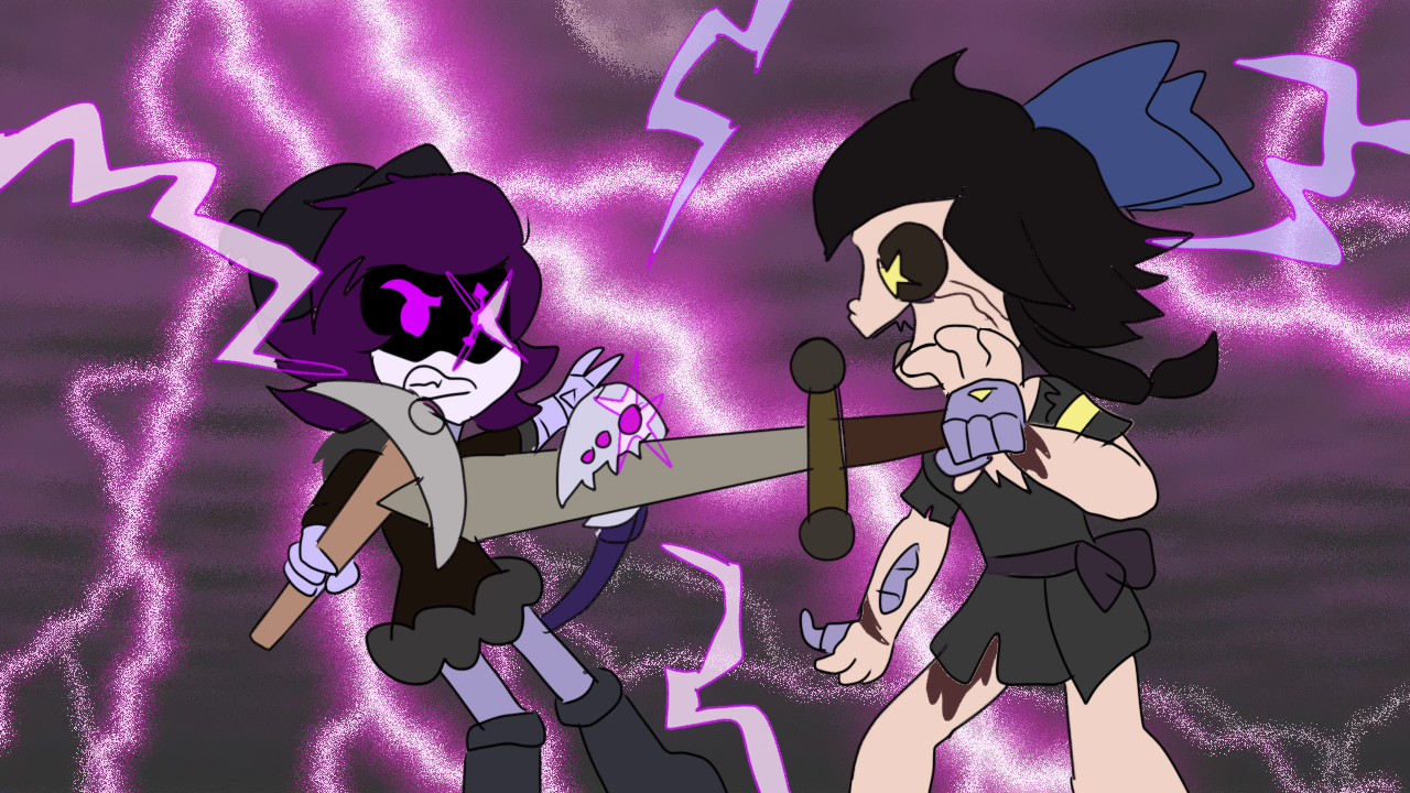 Uzi fights CynTessa