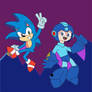 Sonic and Megaman