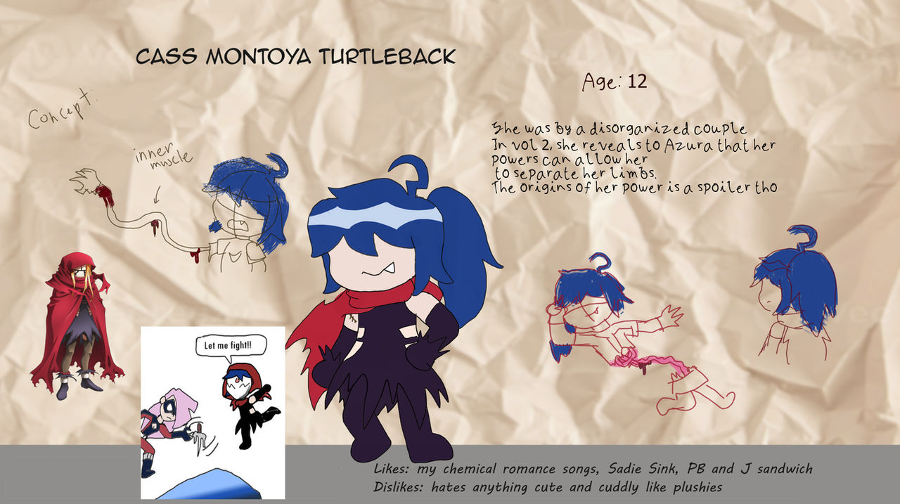 Cass character sheet