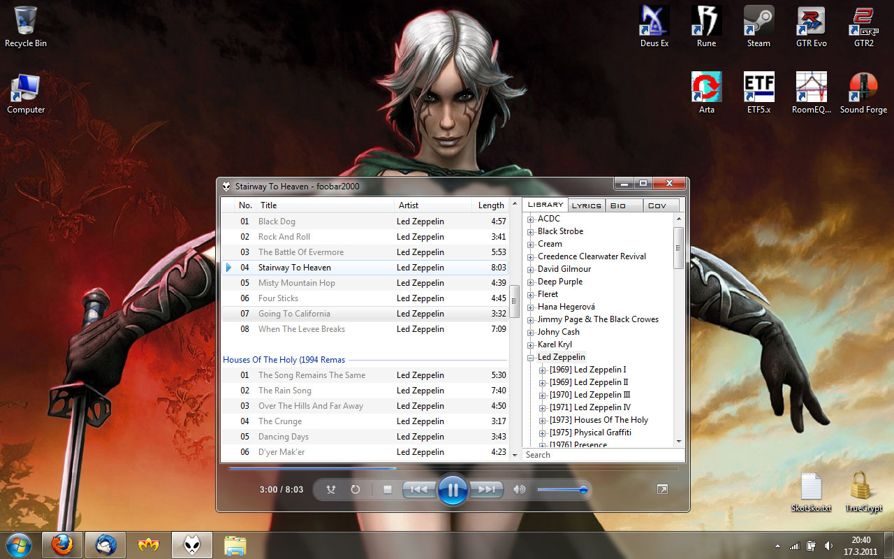 My foobar