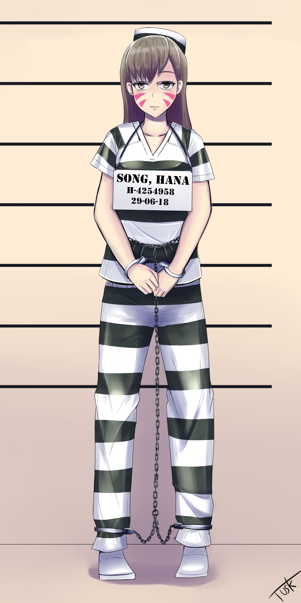 D.Va Mugshot by EN17 on DeviantArt