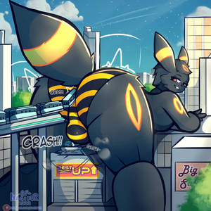 Umbreon and Monorail~