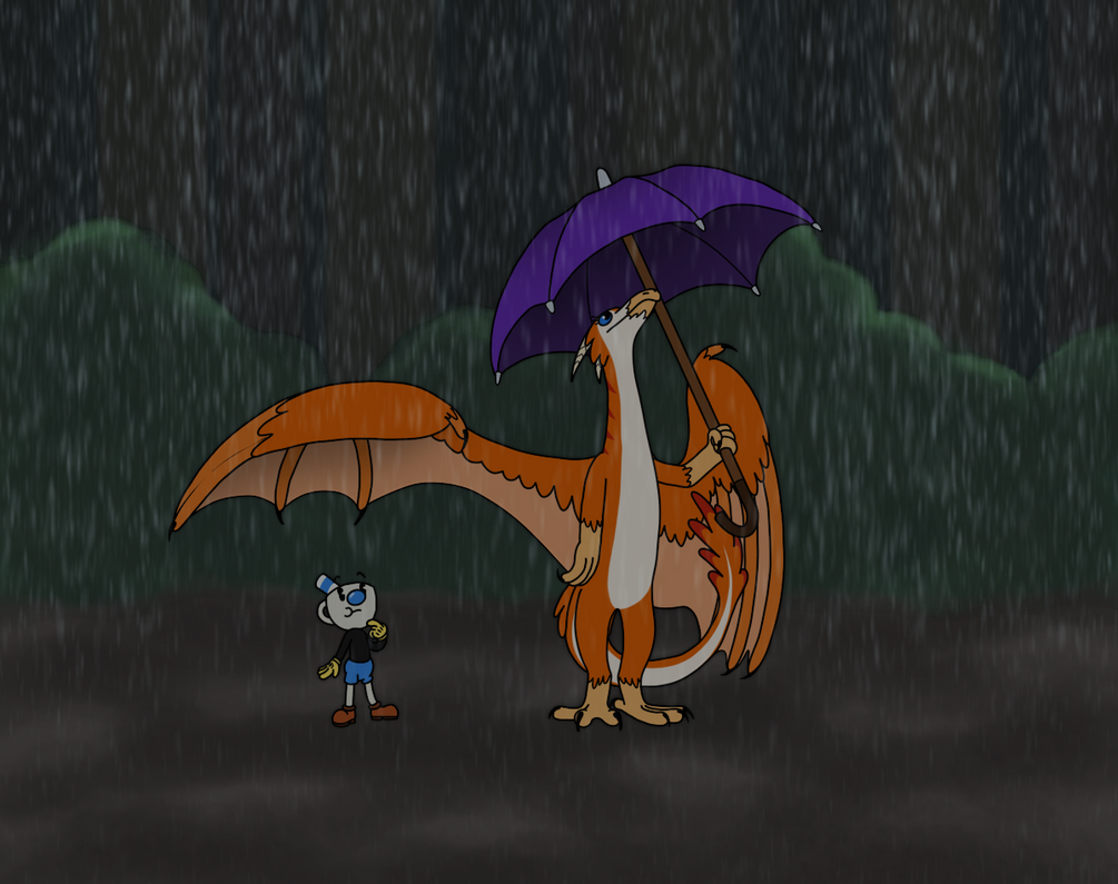 SMAUGUST DAY 21: Makeshift Umbrella by GingerTheBarnOwl on DeviantArt SMAUGUST DAY 21: Makeshift Umbrella by GingerTheBarnOwl on DeviantArt