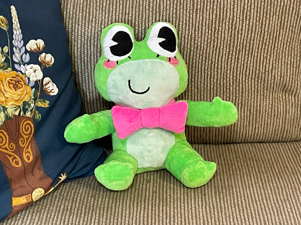 Chicken Deviantart Ribbit Plushie(that I took to the premiere, lol) by GingerTheBarnOwl on ...