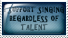 I support singing by glitchb0t