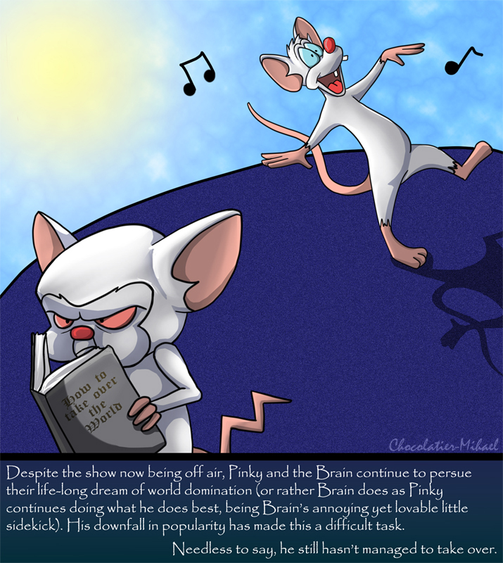 Pinky And The Brain by LoonyToony1985 on DeviantArt