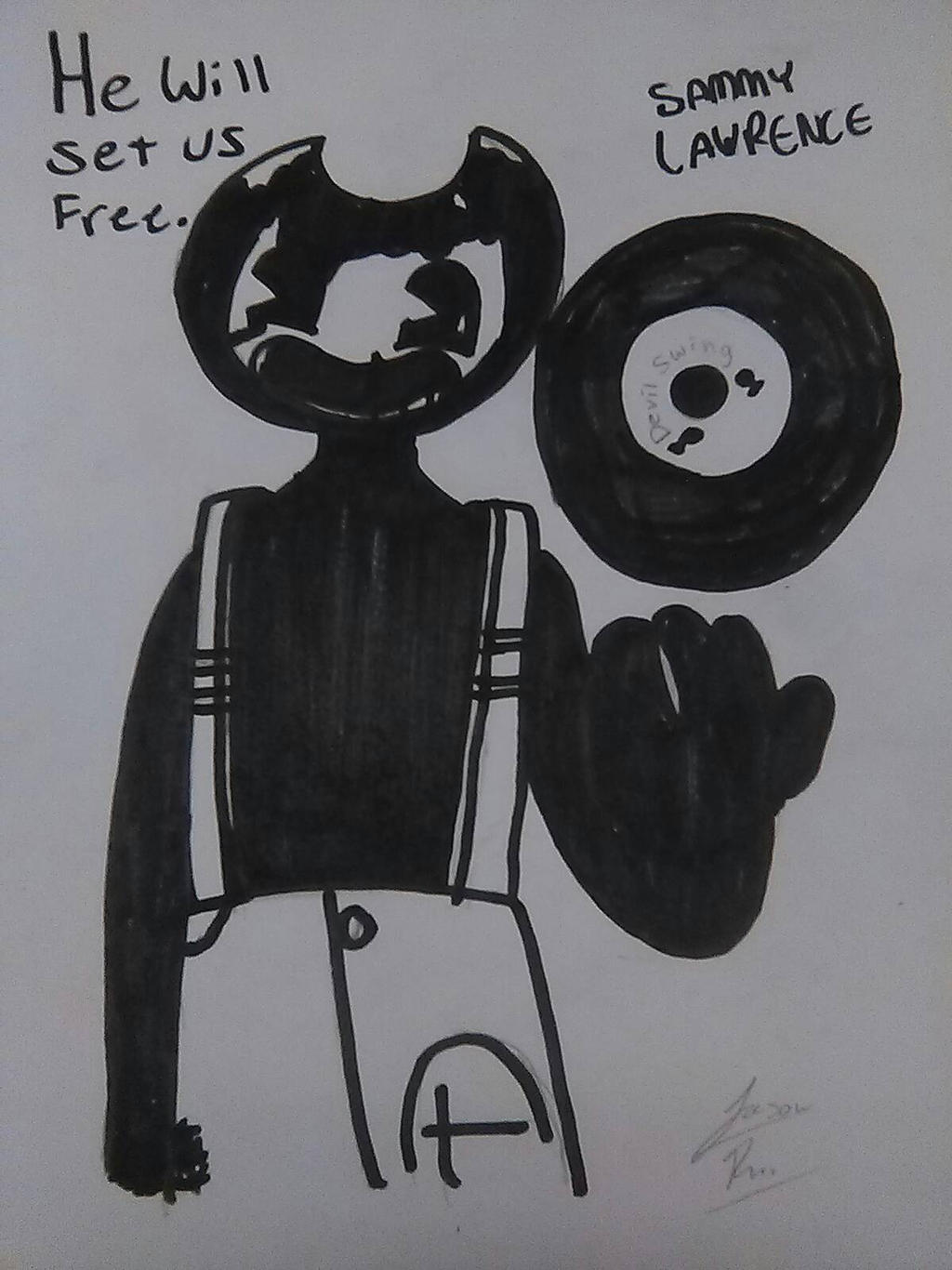 Bendy and the ink machine he will set us free Bendy And The Ink Machine He Will Set Us Free By Sanstheskeleton2001 On Deviantart