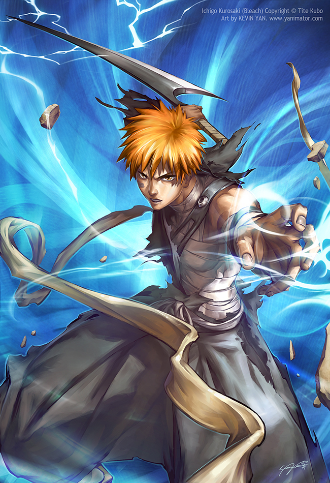 Ichigo(Bankai+Fullbring) by Mantis-F on DeviantArt