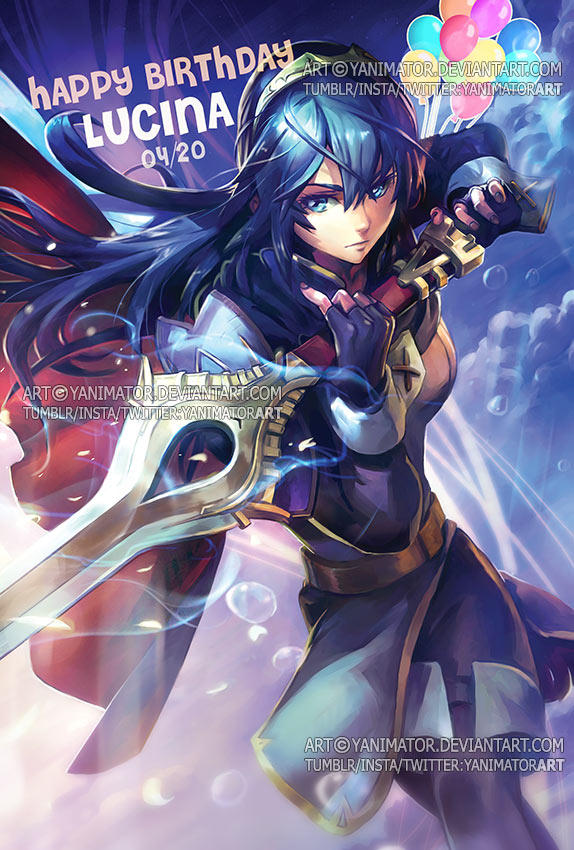 Yanimator Happy Birthday Lucina 04/20 by yanimator on DeviantArt