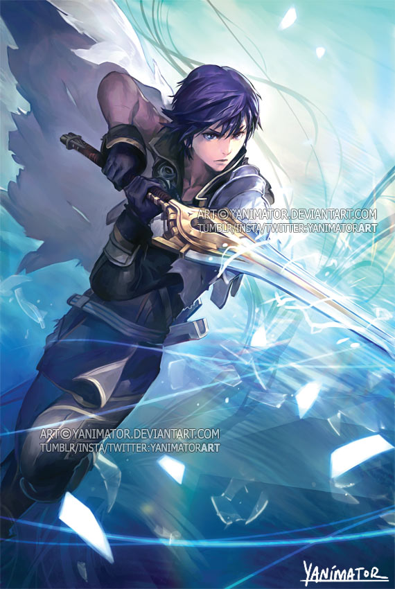 Fire Emblem Chrom by yanimator on DeviantArt