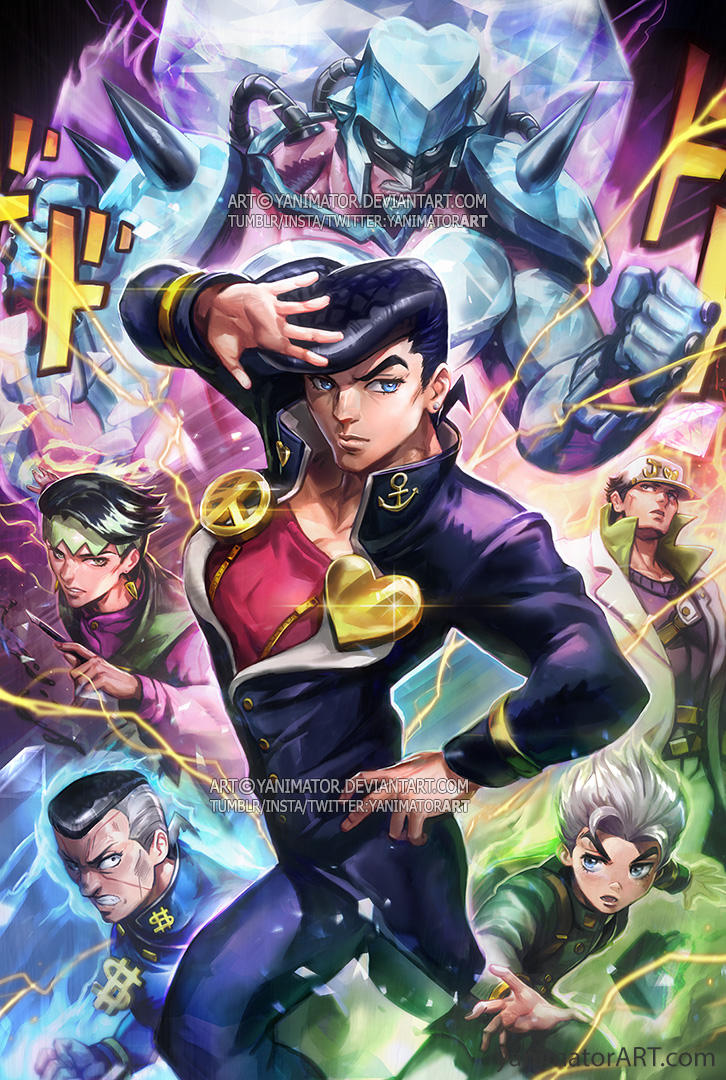 JJBA PART 4 by yanimator on DeviantArt